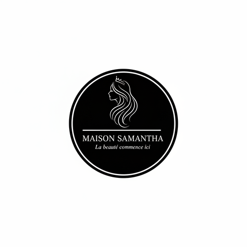 Logo Maison Samantha - Fond blanc pur